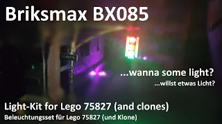 Light Kit Briksmax BX085 (Ghostbusters Headquarters Lego 75827 or S7302)