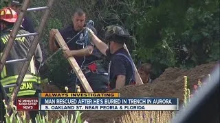 OSHA investigates after Aurora trench collapse