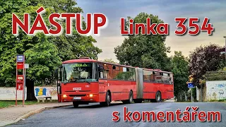 NÁSTUP s komentářem | KAROSA B961E #1781 | 354/18