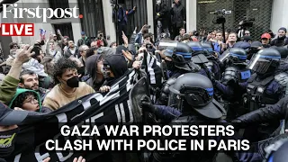 LIVE: Paris' Sciences PO Witnesses Tense Stand-Off Between Pro-Palestinian and Israeli Supporters