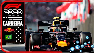 F1 2020 CARREIRA #81 GP DO BRASIL AO VIVO - A CAMPANHA #QUEBRABOTTAS (Português-BR)