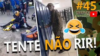 TENTE NÃO RIR - Recrutas Bisonhos do Exercito Brasileiro #45 - Melhores Memes e Vídeos Engraçados