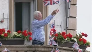 The Queen continues State visit to Germany in Frankfurt