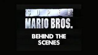 Super Mario Bros. Behind the Scenes Documentary (VHS)