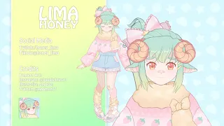 Lima Honey - Live2D Model Showcase