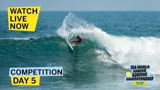 WEBCAST - Competition Day 5 - 2024 Surf City El Salvador ISA World Junior Surfing Championship