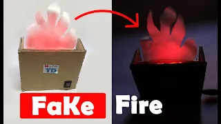 How To Make A Diy Fake And Realistic Fire Effect At Home Easily