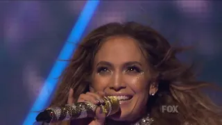 Jennifer Lopez JLO American Idol   On The Floor ft  Pitbull Live 05 05 2011