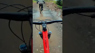 MTB JUMP LINE AT BIKEPARK WALES