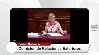 COMISIÓN DE RELACIONES EXTERIORES | CONGRESO PERÚ |  09/01/23