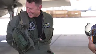 F-35C Navy Demo Pilot's Last flight in the Navy