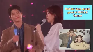 [ENG SUB] Park Bo Gum guest on IU's World Tour H.E.R (talk + 2 songs)