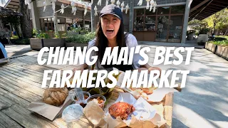 MY FAVOURITE FARMERS MARKET IN CHIANG MAI | Jing Jai Market
