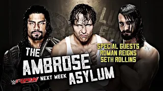 FULL SEGMENT: Former Shield Brothers in The Ambrose Asylum (1/2) | WWE RAW 6/13/16
