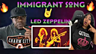 THIS IS AMAZING!!!  LED ZEPPELIN - IMMIGRANT SONG LIVE 1972 (REACTION)