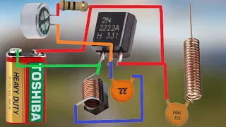 Как сделать простой FM-передатчик с одним транзистором