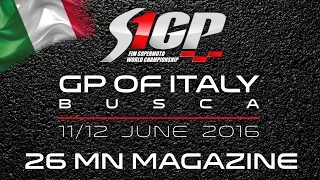 S1GP 2016 - ROUND 3: GP of ITALY, Busca - 26mn Magazine - Supermoto