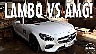 MERCEDES AMG GTS OR MY LAMBORGHINI?!