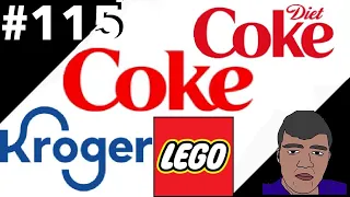 LOGO HISTORY #115 - Lego, Coke, Kroger & Diet Coke