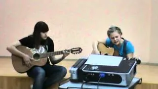 Восьмиклассница-Виктор Цой////Cover-♥Tuyo♥ and Dasha.