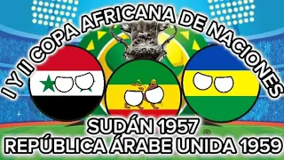I Y II COPA AFRICANA DE NACIONES 1957 Y 1959| MR. COUNTRY FOOTBALL