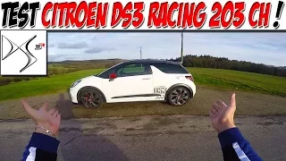 #CarVlog 35 : Test CITROEN DS3 RACING 203 CH / JE SUIS ÉTONNÉ ! 😱
