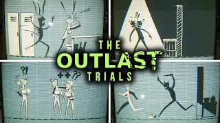 The Outlast Trials - All Cartoon Animations & Rig Intros (4K)
