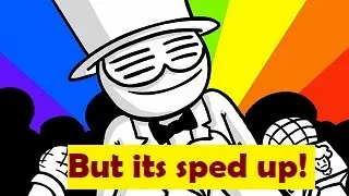 (¬‿¬) EVERYBODY DO THE FLOP (asdfmovie song) , but it's sped up! 😁 (1000 Subs Special!)