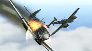 Bf110 (Ju88 included) Crazy Kill Compilation (Combat Box Apollo 14 Rheinland)