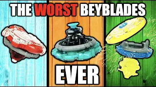 Top 10 WORST Beyblades Ever!