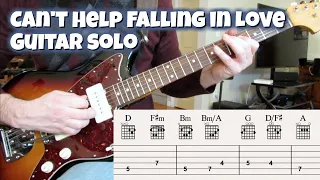 Can't Help Falling in Love (Guitar solo)