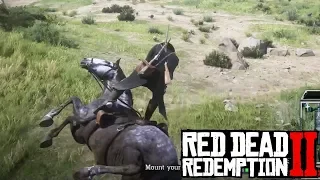 How Not To Ride A Horse In Red Dead Redemption 2! Horse Fails Compilation