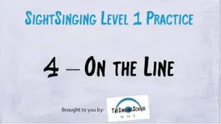 Level 1 Sight Singing Practice 4