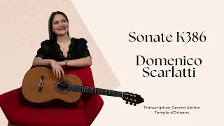 Sonate K386 - Domenico Scarlatti  - Transcription Gérard Abiton