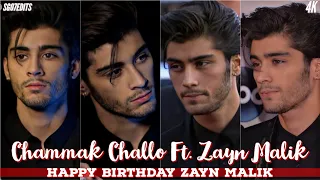 Zayn Malik Birthday Status❤/Chammak Challo Ft. Zayn Malik🔥/Zayn Malik Birthday Whatsapp Status❤