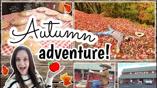 This is not dangerous...😂 | The ULTIMATE Autumn Apple Adventure! | Blue Ridge Mountains in the Fall