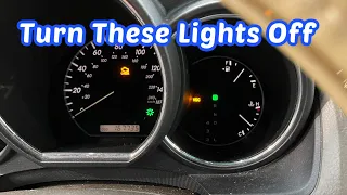 How To Turn Off Lexus RX330 VSC Light