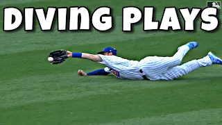 MLB  Super Stellar Diving Plays