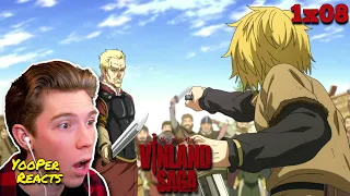 THORFINN VS ASKELADD REMATCH!! Vinland Saga 1x08 "Beyond the Edge of the Sea" [REACTION!]