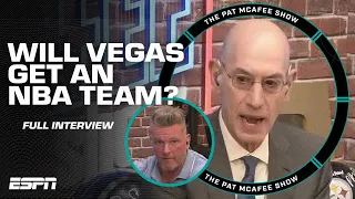 Adam Silver on when Vegas will get an NBA team 👀 + 65-game rule [FULL INTERVIEW] | Pat McAfee Show