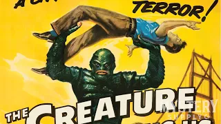 The Creature Walks Among Us 1956 Vintage Horror Black Lagoon Gill Man Monster Movie Poster (1 Sheet)