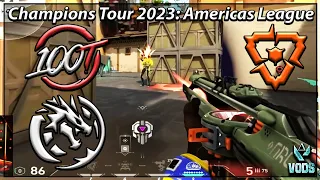 LEVIATAN  vs 100T All Maps | Valorant Champions Tour 2023: Americas League