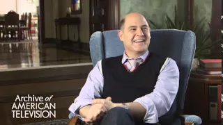 Matthew Weiner discusses telling Jon Hamm about Bert Coopers death on "Mad Men"- EMMYTVLEGENDS.ORG