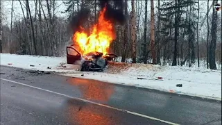 41-летняя женщина погибла в огненном ДТП во Владимирской области