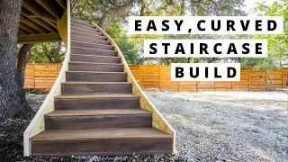 Easy Method for Curved Stairs