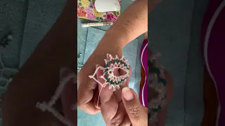 🎄🎄🎄 Beaded Christmas Ornament Cover Part 2 Tutorial 🎄🎄🎄