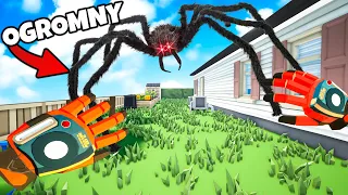 ❄️ OGROMNE PAJĄKI W MOIM OGRODZIE!? | KILL IT WITH FIRE VR |