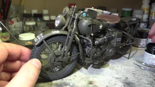 Harley Davidson WLA 750 - ESCI ITALERI 1/9