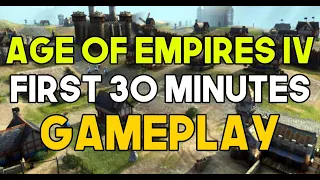 Age of Empires IV – First 30 Minutes Gameplay –The Basics