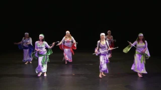 Народный египетский танец "Саиди" (постановка - Daniella)